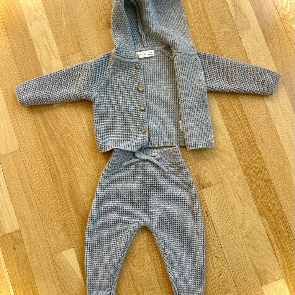 Rylee + Cru Gray Kids Matching Set